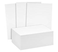 Reskid White Cardstock Thick Paper - Blank Heavy Weight 110 lb Cover Card Stock - 100 Pack (8x10, Inches)