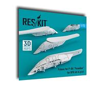 Reskit RS72-0377 1/72 Pylons for P-8A Poseidon for BPK kit (4 pcs) 3D Printing