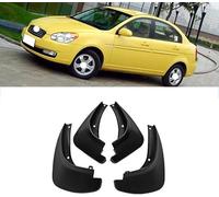 RESKIU 4PCS Mud Flaps for Hyundai Accent 2006-2010, Splashproof No Drill Easy Install Front Rear Wheel Protection Fender Mudflaps All-Weather Splash Guards