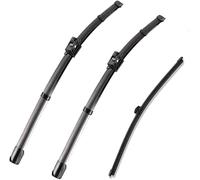 RESKIU Car Front Windshield Wiper Blade Set Replacement for Benz EQC 2019 2020 2021 2022, All Season Windscreen Wipers Quiet Easy Installation