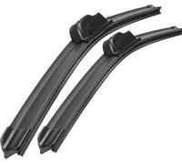 RESKIU Car Front Windshield Wiper Blade Set Replacement for BMW Serie 3 M3 E46 1998-2006, All Season Windscreen Wipers Quiet Easy Installation