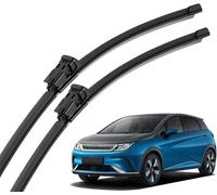 RESKIU Car Front Windshield Wiper Blade Set Replacement for BYD Dolphin 2021-2024, All Season Windscreen Wipers Quiet Easy Installation