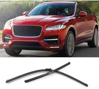 RESKIU Car Front Windshield Wiper Blade Set Replacement for Jaguar F-Pace X761 2015-2023, All Season Windscreen Wipers Quiet Easy Installation