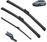 RESKIU Car Front Windshield Wiper Blade Set Replacement for Volvo V40 2012-2016, All Season Windscreen Wipers Quiet Easy Installation