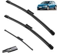 RESKIU Car Front Windshield Wiper Blade Set Replacement for VW Golf 7 5G1 VII MK7 Variant 2012-2020, All Season Windscreen Wipers Quiet Easy Installation