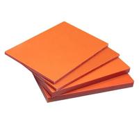 ResLaminated Sheet Plate Board, Bakelite Phenolic Resin Board Sheet 500x500mm 3/5/8mm 1Pcs(500 * 500 * 5mm)