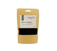 Reslin® Glass Beads 500 g - Glass Beads 1.2 - 1.4 mm for Resin - 3D Effect & Reinforcement - Bio-Based Water-Based Coating (Black)