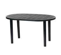 Resol Gala 4 Seater Garden Dining Table - Grey