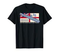Resolution Class British Submarine Vintage Flag T-Shirt