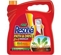 Resolva 20300516 Path & Drive Ready to Use Weed Killer 3L, Natural