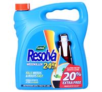 Resolva 24H 3L Weedkiller +20% Extra Free Weed Killer Garden Driveway 24 hour