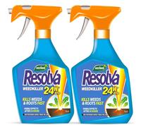 Resolva 24H Xtra Fast Moss and Weed Killer Spray 1L - Extra Strong Formula for Paths, Drives - Kills Weeds & Roots Ready-to-Use With Perfectonish Thank-you Sticker Packaging