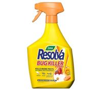 Resolva Bug Killer Plant Insecticide - Fast Acting Bug Spray with Up To 2 Weeks Protection From Pests Suitable For Use Indoors, Outdoors & Greenhouses- Ready To Use 1L