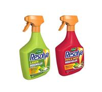 Resolva Lawn Weedkiller Extra & Path Drive Weed Control 1L Kills Weeds Not Lawns No Glyphosate Ready to Use Spray for Lawns, Paths, Patios, Driveways Fast Acting, Root Kill Formula