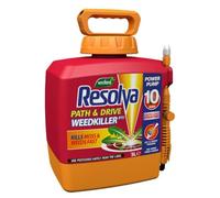 Resolva Path & Drive Ready to Use Weed Killer 5L Power Pump, Glyphosate-Free Formula for Paths, Driveways & Gravel