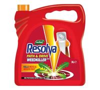 Resolva Path & Drive Weedkiller Ready to Use 3L | Weed Killer for Paths, Patios & Driveways | Fast-Acting RTU Formula