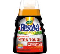 Resolva Pro Weedkiller Xtra Tough 1L Concentrate, Glyphosate Systemic Weed Killer for Deep-Rooted Perennial Weeds, Grasses, Brambles, Bindweed, Nettles & Thistles