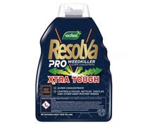 Resolva Pro Weedkiller Xtra Tough Concentrate 1L | Systemic Glyphosate Weed Killer | Kills Tough Weeds & Roots | For Paths, Patios & Driveways | Dilute Before Use