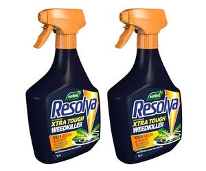 Resolva Pro Xtra Tough Weedkiller 1L x 2