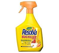 Resolva Ready to Use Garden Bug Killer Spray 1L - Controls 17+ Common Pests, Safe for Use on Fruits, Vegetables & Flowers, Fast Knockdown & Up to 2 Weeks Protection