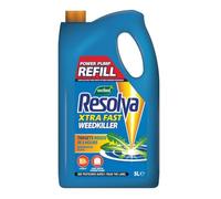 Resolva Xtra Fast Ready to Use Weed Killer 5L Refill, Glyphosate-Free Formula, Contact Action for Garden Weeds