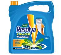 Resolva Xtra Fast Ready to Use Weedkiller 3L Fast Acting Weed Control Spray