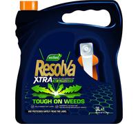 Resolva Xtra Weedkiller 3L - Glyphosate-Free, Bee-Friendly, Kills Weeds to Roots, Lawn-Safe (Bracken, Dock, Thistle, Dandelions)