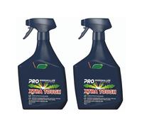Resolve Pro Weed Killer 1L - Pack of 2 - Pro Xtra Tough Weedkiller is a Ready to Use Systemic Weed Killer Ideal for Controlling Annual and Deep Rooted Perennial Weeds