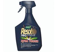 Resolve Pro Weed Killer 1L - Pro Xtra Tough Weedkiller is a Ready to Use Systemic Weed Killer Ideal for Controlling Annual and Deep Rooted Perennial Weeds