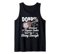 Resonator Dobro Guitar Player Acoustic Bluegrass Music Lover Tank Top