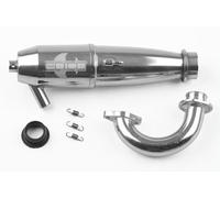 Resonator Pipe Kit Inferno 7.5 Sport GT Series 1:8 Muffler Team Orion ORI88015