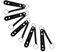 ResOne Nylon Medical Oxygen Cylinder Wrench with Bungee Cord 5-Pack - Hardened Nylon Plastic, Fits Oxygen CGA-870 Post Valves - Oxygen Tank Key Wrench, Oxygen Wrench - Medical Oxygen Cylinders