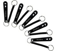 ResOne Plastic Medical Oxygen Cylinder Wrench w/Bungee Cord 5-Pack - Durable ABS Plastic, Fits Oxygen CGA-870 Post Valves - Oxygen Tank Key Wrench, Oxygen Wrench - Medical Oxygen Cylinders