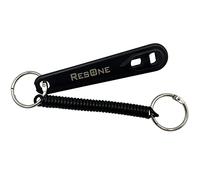 ResOne Plastic Medical Oxygen Cylinder Wrench w/Bungee Cord - Durable ABS Plastic, Fits Oxygen CGA-870 Post Valves - Oxygen Tank Key Wrench - Medical Oxygen Cylinders, Oxygen Regulator