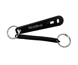 ResOne Plastic Medical Oxygen Cylinder Wrench w/Bungee Cord - Durable ABS Plastic, Fits Oxygen CGA-870 Post Valves - Oxygen Tank Key Wrench - Medical Oxygen Cylinders, Oxygen Regulator