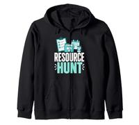 Resource Hunt Community Planning Support Zip Hoodie
