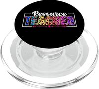 Resource Teacher Educator Appreciation Leopard Print PopSockets PopGrip for MagSafe