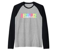 Resource Teacher Educator Education Appreciation Pastel Raglan Baseball Tee