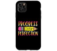 Resource Teacher Progress Over Perfection Education Educator Case for iPhone 11 Pro Max