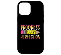 Resource Teacher Progress Over Perfection Education Educator Case for iPhone 12 Pro Max