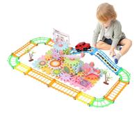 Resources Gear - ABS 25x15x5cm | Spinniing Gears | Educational Building Toy | Interactive Mechanical Construction Set For STEM Learning Demonstrations Creative Play And Daily Hands On Skill D