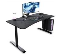 RESPAWN 1063 Gaming Desk - 63" Computer Desk with Mouse Pad, PC Workstation with Cable Management, Home Office, Gaming Table - Black
