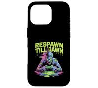 Respawn Till Dawn Zombie Gamer Horror Halloween Case for iPhone 16 Pro
