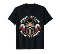 Respect Indigenous Native American Land T-Shirt