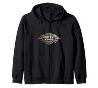 Respect Is Earned Mindset Zip Hoodie