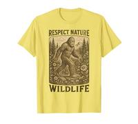 Respect Nature, Protect Wildlife Bigfoot Adventure T-Shirt