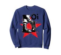 Respect Oi Punk Rock Boots and Star Punks Not Dead Music Sweatshirt