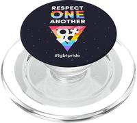 Respect One Another LGBT Pride Love Rainbow Gay Lesbian Gift PopSockets PopGrip for MagSafe