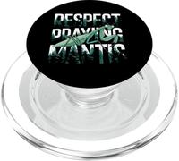 Respect Praying Mantis Insect Nature Wildlife PopSockets PopGrip for MagSafe