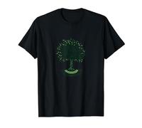 Respect Respect Nature Tree Design Eco-Friendly T-Shirt, Men, Black, 3XL